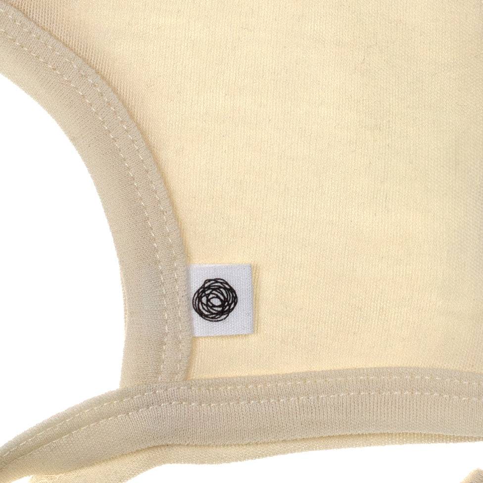 Baby wollen strikmuts – merinowol – naturel