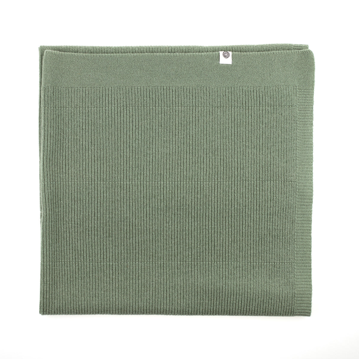 Woll-Wickeldecke / Babydecke / Kinderdecke gestrickt - Merinowolle - Harper