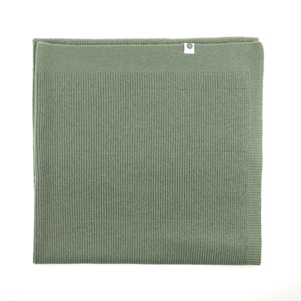 Woll-Wickeldecke / Babydecke / Kinderdecke gestrickt - Merinowolle - Harper