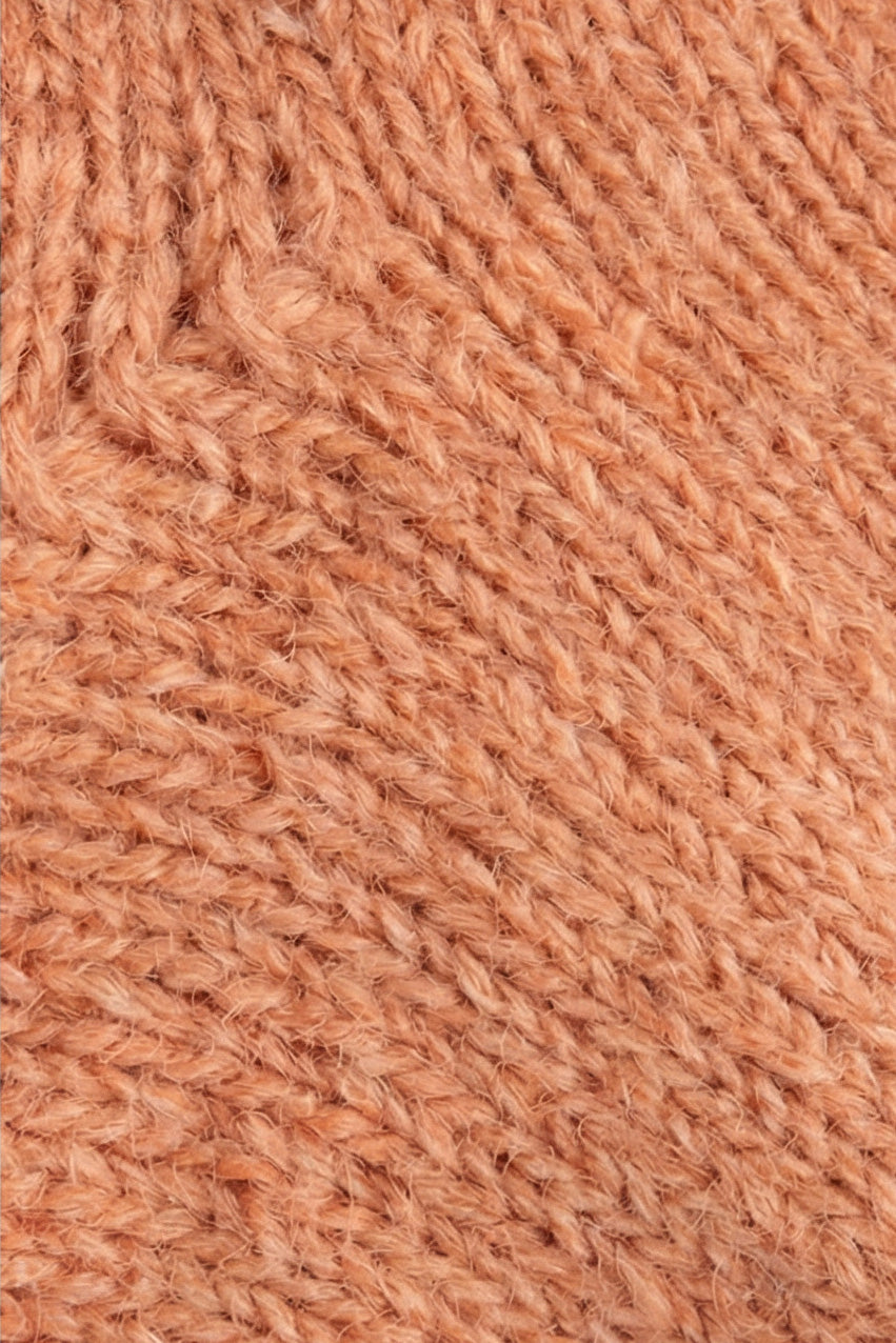 Wollen Baby sokjes / Newborn Sokjes - Merinowol - Peach Fuzz