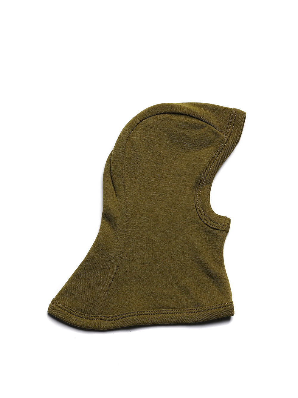Wollen Kinder Balaclava / Bivakmuts - Fir Green