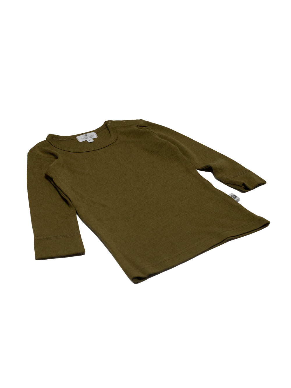 Wollen baby- kindertrui - Merinowol - Fir Green