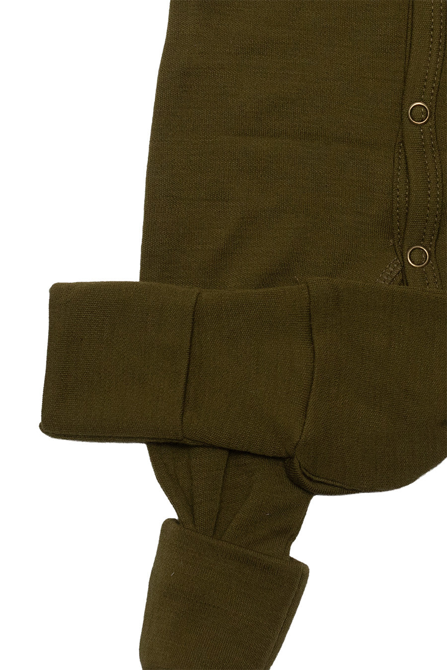 Wollen baby pakje / playsuit - Merinowol - Fir Green