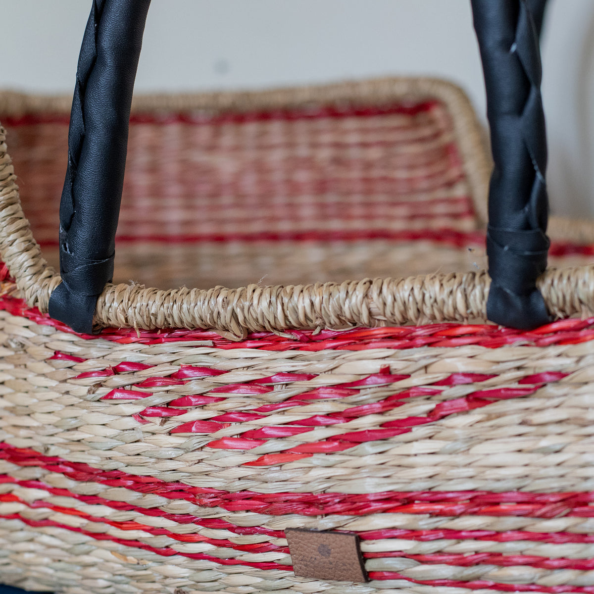 Moses basket - Mozeswieg van Zeegras - Hazel