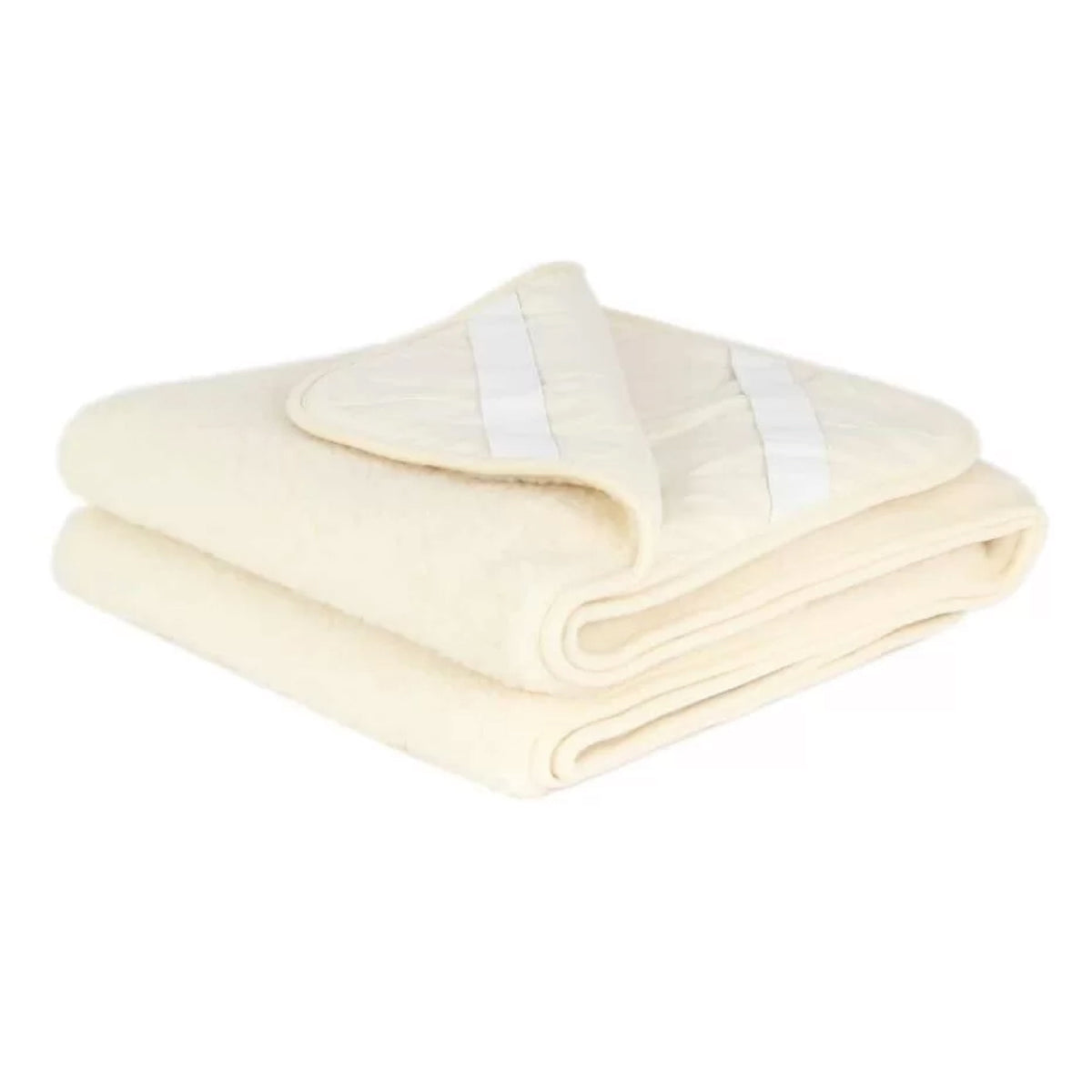Woll-Matratzenauflage Kleinkinderbett – Merinowolle – 70x160 cm – Natur