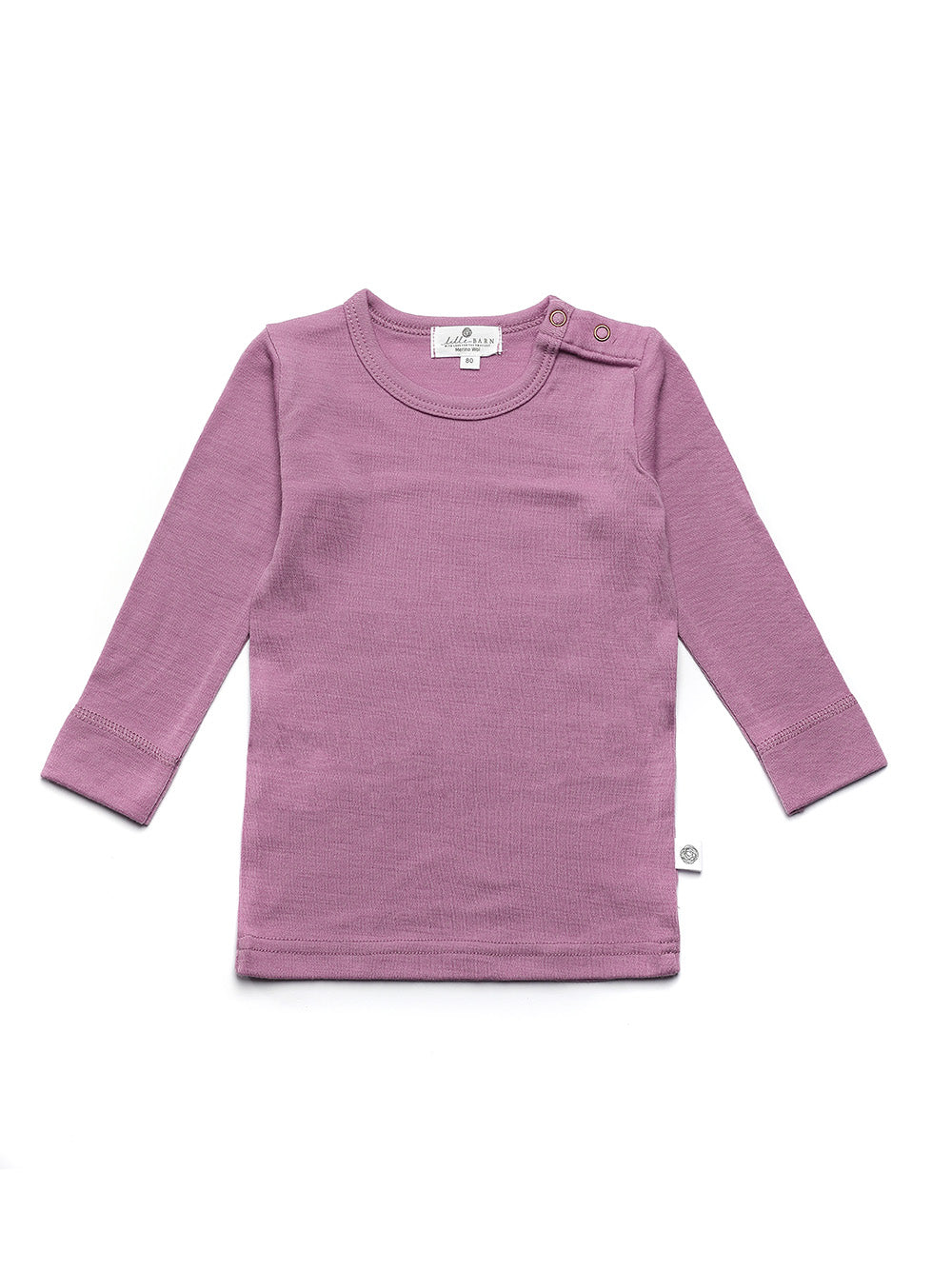 Wollen baby- kindertrui - Merinowol - Lavender Mist