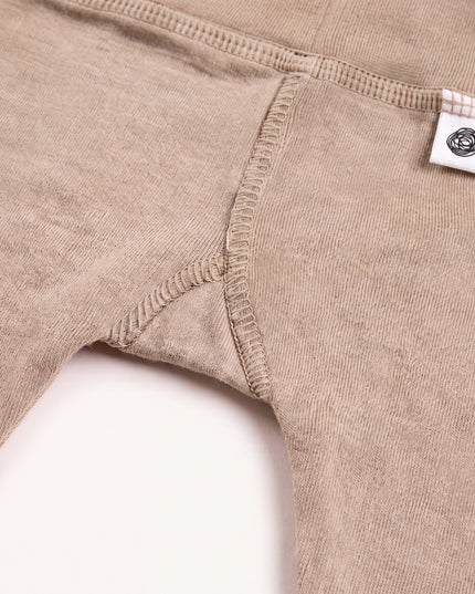 Babyhose aus Wolle -Merinowolle - Oxford Tan