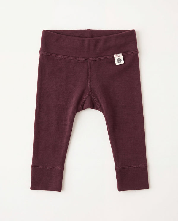 Babyhose aus Wolle -Merinowolle - Red Mahogany