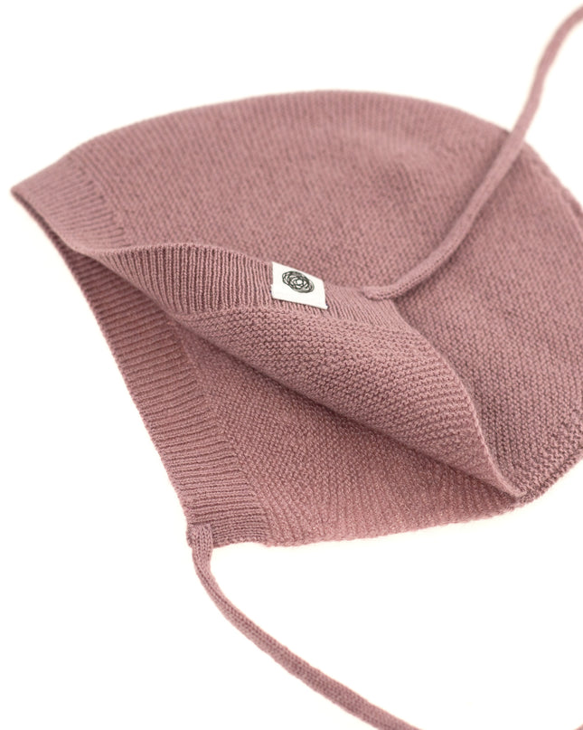 Wollmütze Baby Gestrickt - Merinowolle - Haze