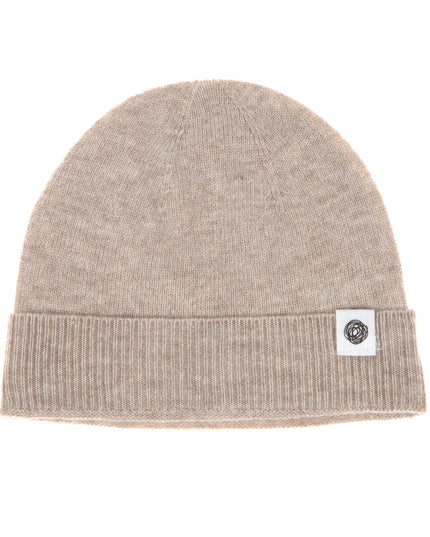 Babymütze aus Wolle gestrickt - Merinowolle - Knoblauch