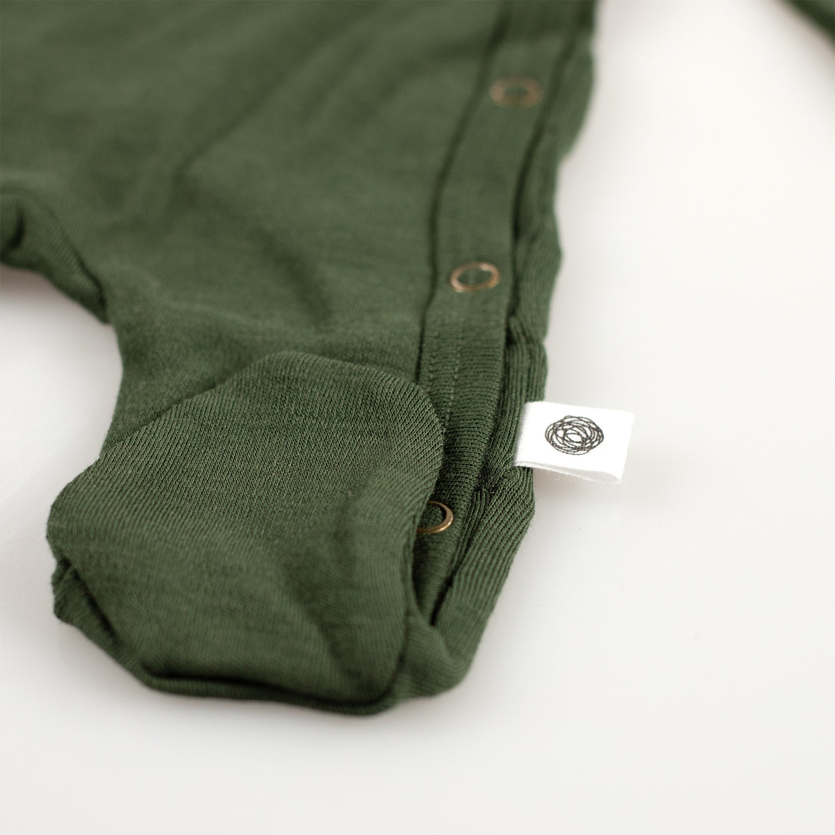 Wollen boxpakje / kruippakje – Merinowol - Rifle Green