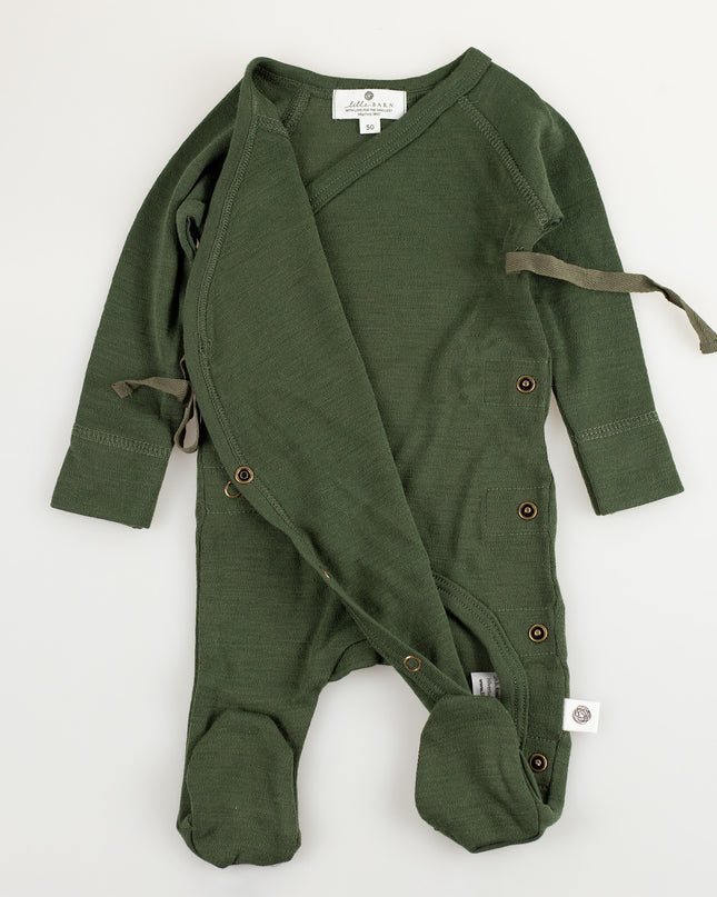 Playsuit / Strampler aus Wolle – Merinowolle