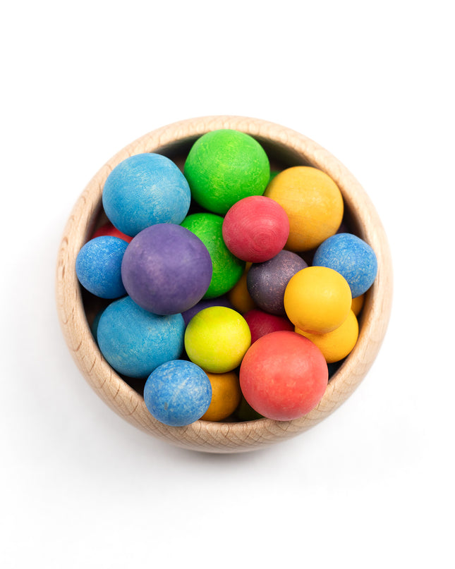 Houten speelgoed - Knikkerbaan boom klein - Montessori - Open einde speelgoed - Lille Barn - With ♥ for the smallest