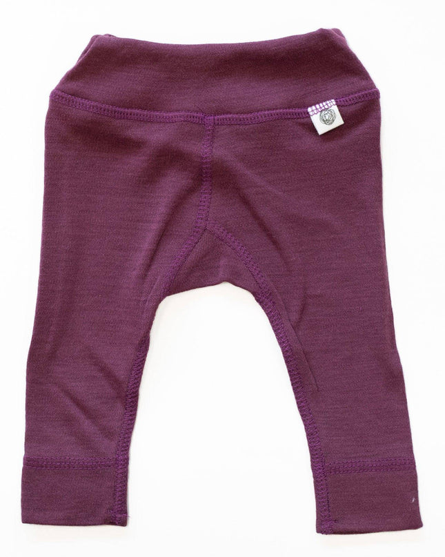 Wollen Baby broekje - Merinowol - Crushed violets - Lille Barn - With ♥ for the smallest