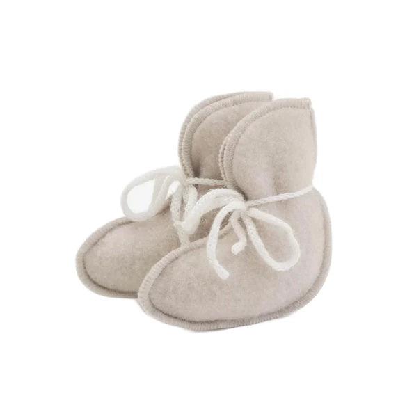 Baby-/Neugeborenensocken – Merinowolle – Beige