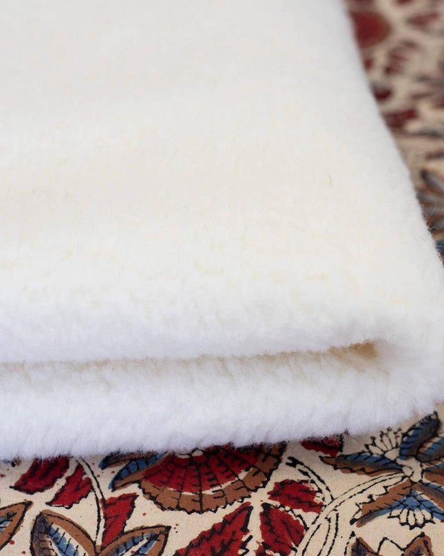 Wollen wiegdeken - 75x100cm - enkellaags - Merinowol - Naturel - Lille Barn - With ♥ for the smallest