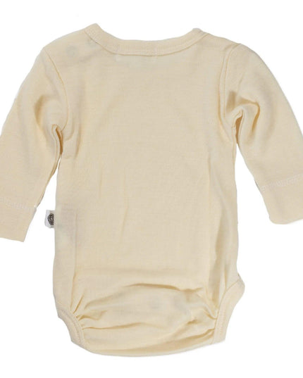Wollen Romper lange mouw – Merinowol - Naturel - Lille Barn - With ♥ for the smallest