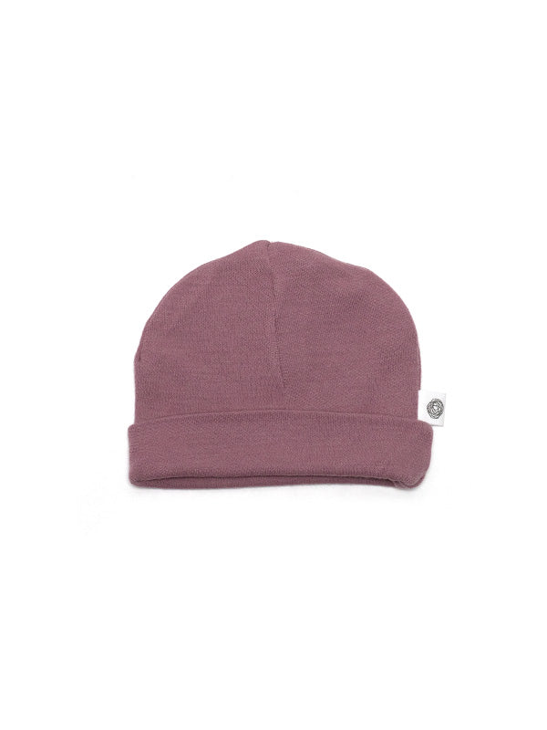 Wollen baby muts - Merinowol - Grape Shake