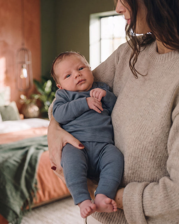 Woolen Baby-Kinderhose - Merinowolle - Stürmisches Wetter