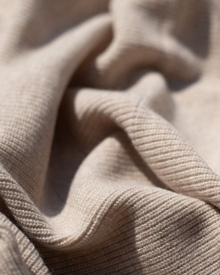 Babydecke / Kinderdecke aus Wolle gestrickt - Merinowolle - Knoblauch