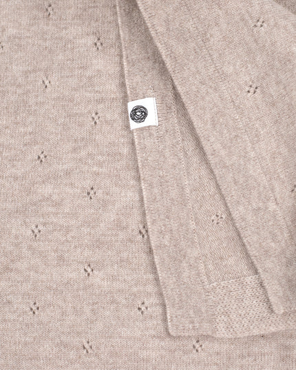 Wolldecke für Babys / Kinder gestrickt – Merinowolle – Cobble