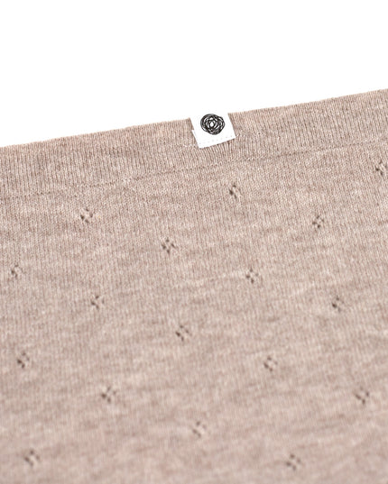 Wolldecke für Babys / Kinder gestrickt – Merinowolle – Cobble