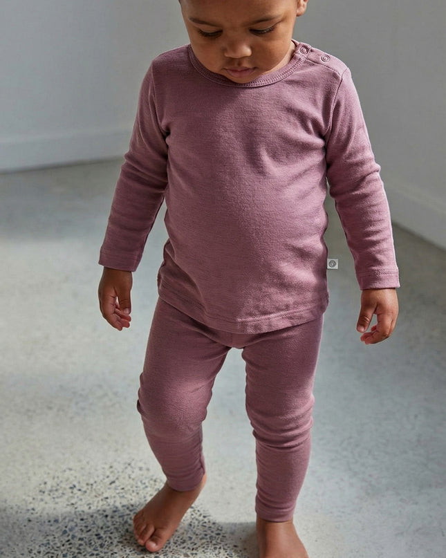 Wollpullover für Babys und Kinder - Merinowolle - Grape Shake