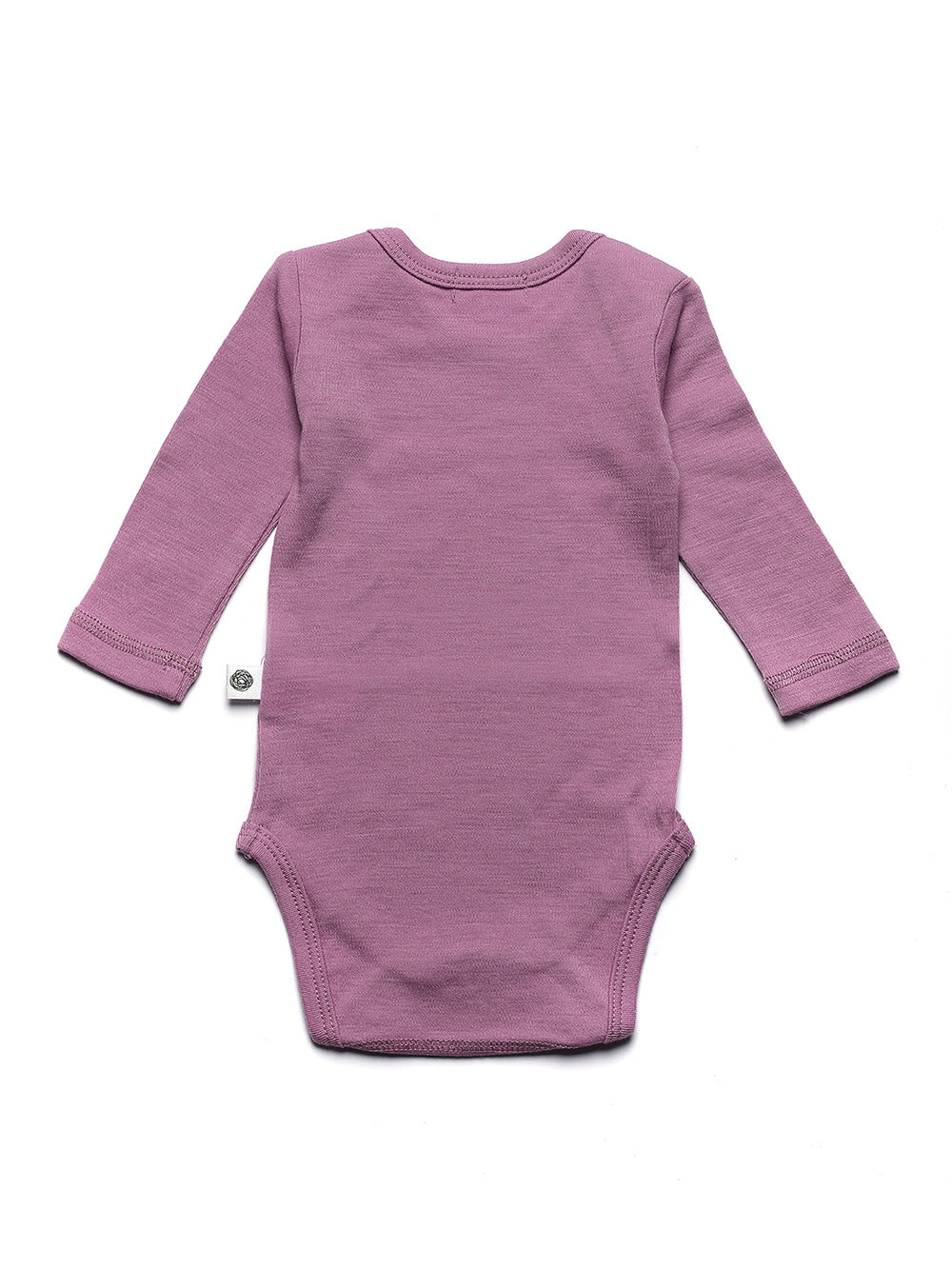Wollen Romper lange mouwen - Merinowol - Lavender Mist