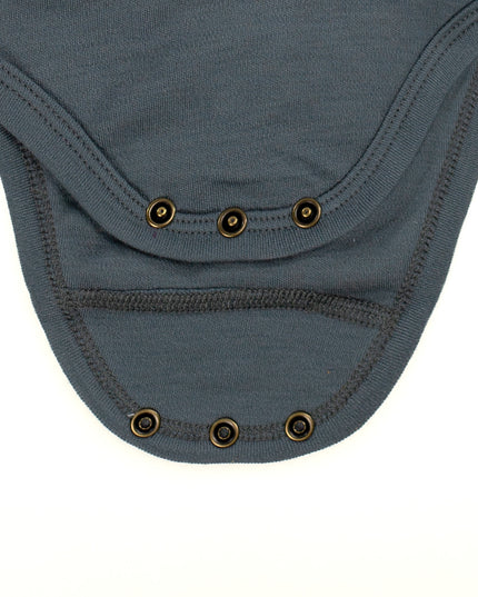 Wollener Body kurzarm – Merinowolle - Stormy Weather - Lille Barn - With ♥ for the smallest