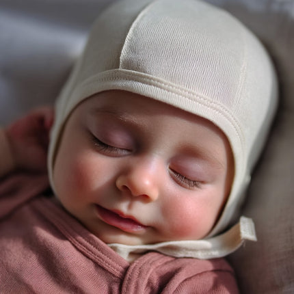 Collection image for: Wollmütze mit Schleife