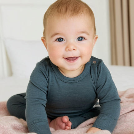 Collection image for: Wollener Baby-Kinder-Langarmshirt