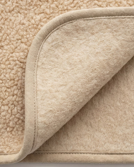 Wolldecke für Kinderbett, einlagig – Merinowolle