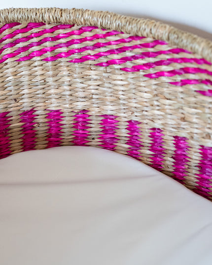 Moses-Korb – Moses-Wiege aus Seegras – Manoé