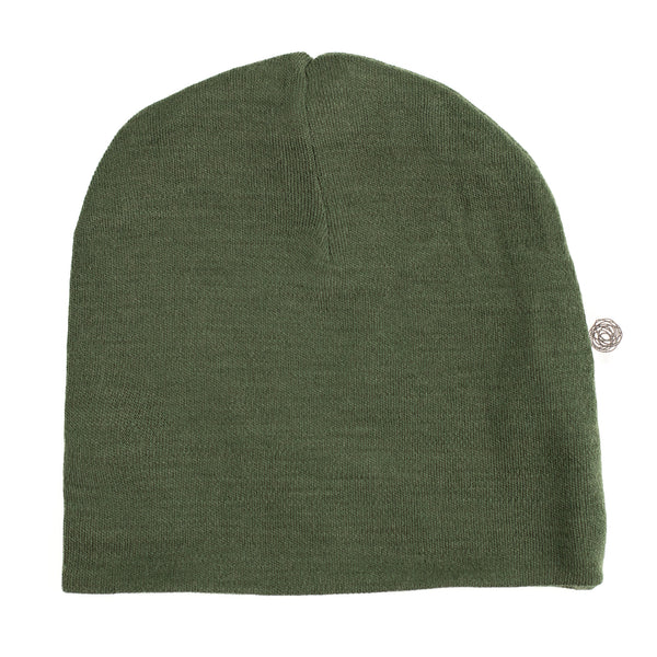 Woll Babymütze - Merinowolle - Rifle Green