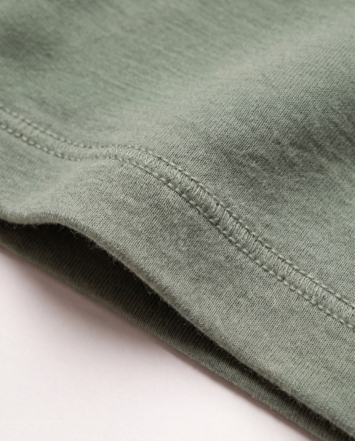Wollener Wickelstrampler Langarm – Merinowolle - Shale Green