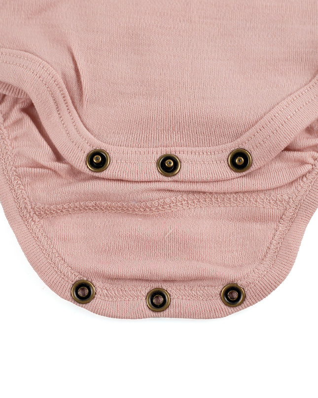 Wickel-Strampler aus Wolle mit langen Ärmeln – Merinowolle