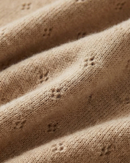 Wolldecke für Babys / Kinder gestrickt – Merinowolle – Cobble