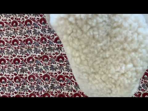 2-lagige Wolldecke für das Kinderbett – Merinowolle