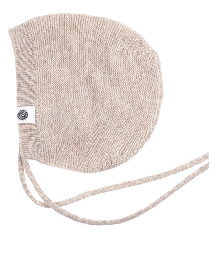 Wollmütze Baby Gestrickt - Merinowolle - Knoblauch