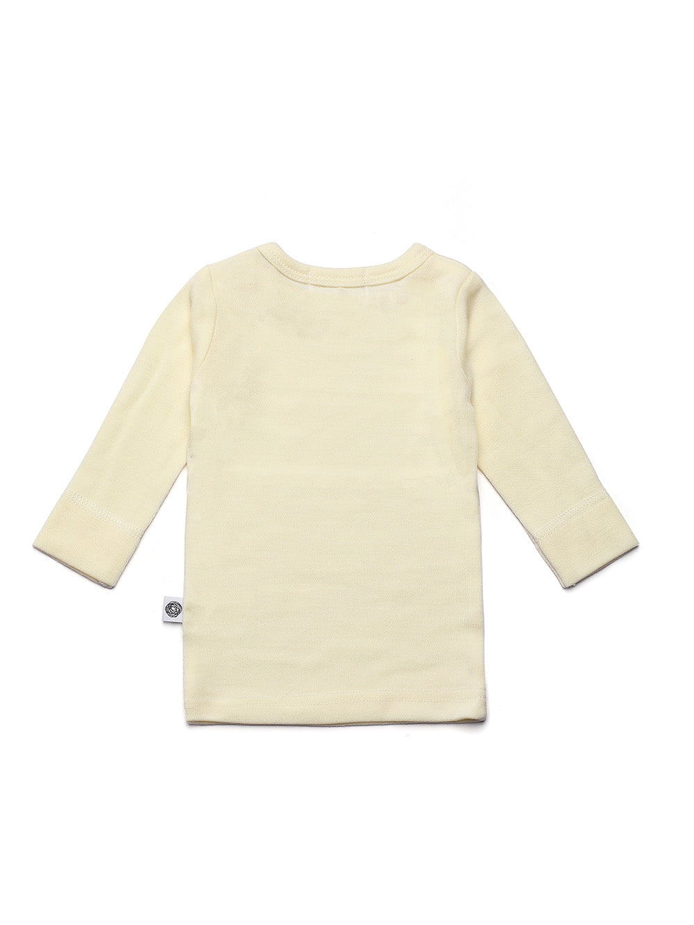 Wollen Baby trui / long sleeve shirt – Merinowol - Naturel