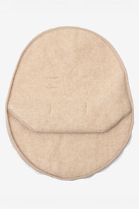 Woll-Fußsack für Babyschale oder Maxi-Cosi - Mandel - Merinowolle – bild 6