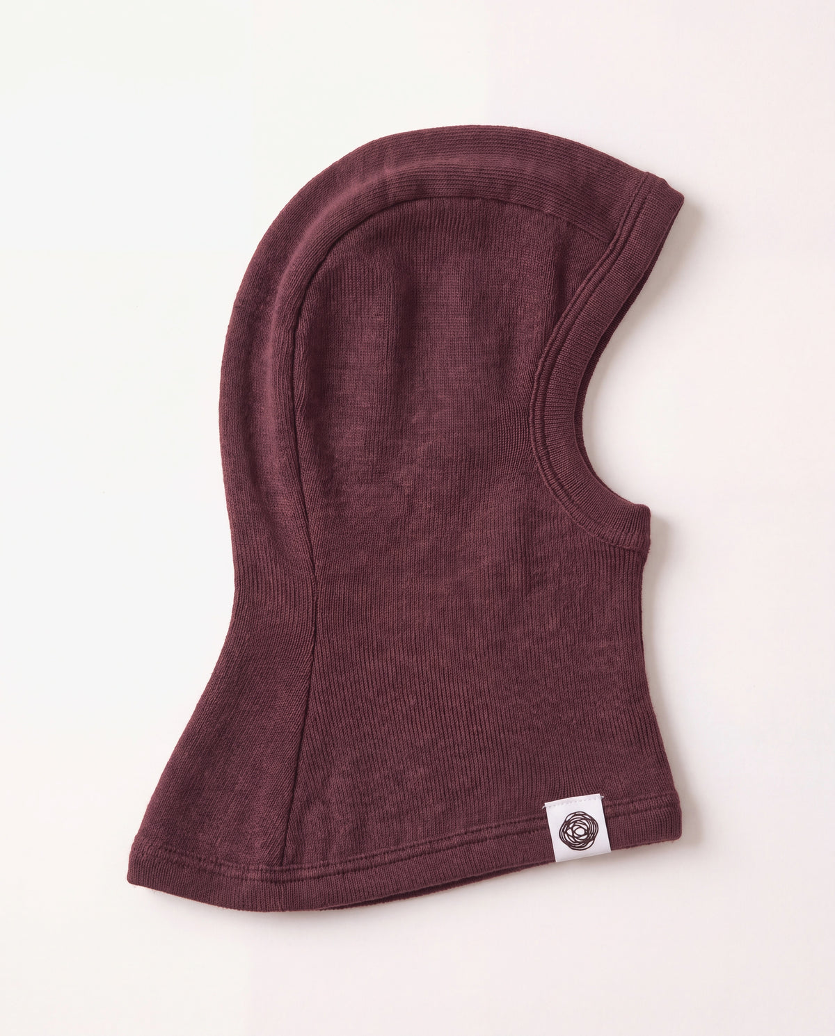 Kinder-Sturmhaube / Balaclava aus Wolle - Red Mahogany