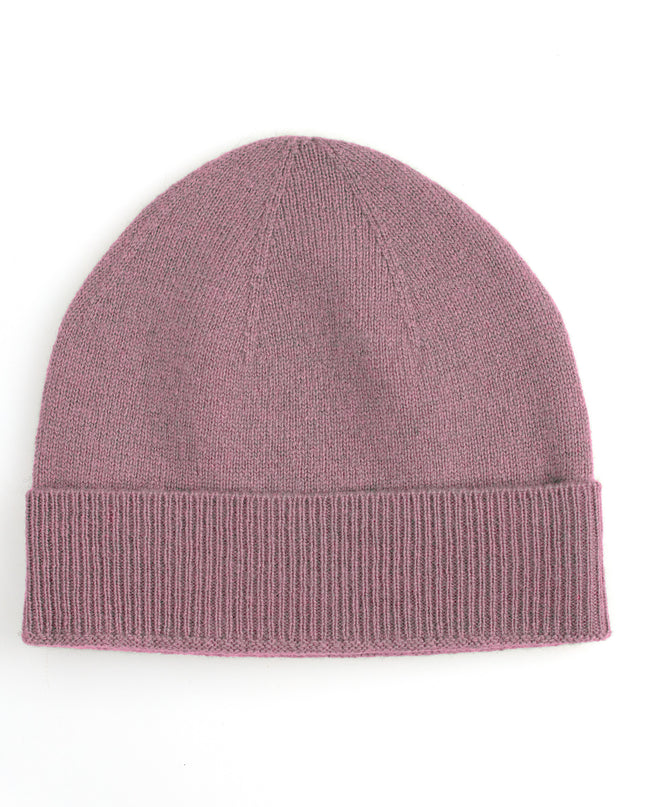 Babymütze aus Wolle gestrickt - Merinowolle - Haze