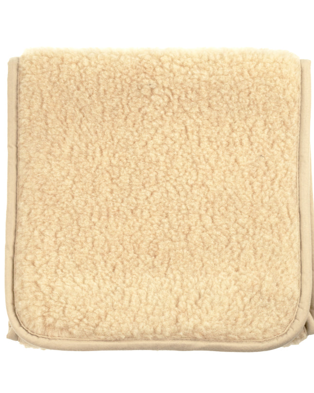 Wollunterlage / Wiegenunterbett natur – Merinowolle – 40x80cm